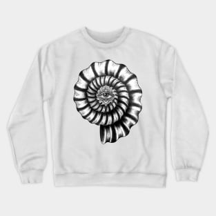 Ammonite Eye design Crewneck Sweatshirt